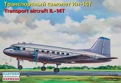 Транспортний літак Іл-14Т. 1/144 EASTERN EXPRESS 14473 від компанії Хоббінет - збірні моделі - фото 1