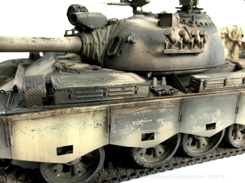 Type 69 II 2 в 1 сборная модель иракского среднего танка TAKOM 1