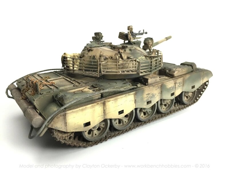 Type 69 II 2 в 1 сборная модель иракского среднего танка TAKOM 1