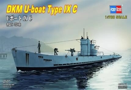 U-boat Type  C. Збірна модель підводного човна в масштабі 1/700. HobbyBoss 87007 від компанії Хоббінет - збірні моделі - фото 1