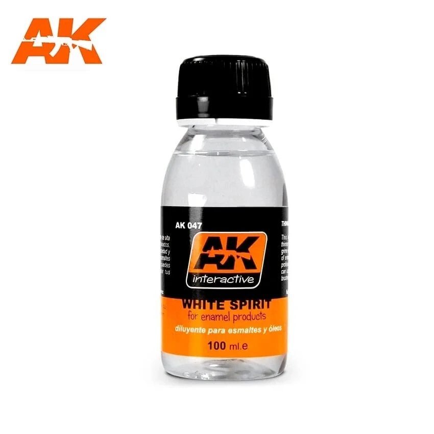 Уайт-спірит без запаху 100 мл. AK-INTERACTIVE AK047 від компанії Хоббінет - збірні моделі - фото 1