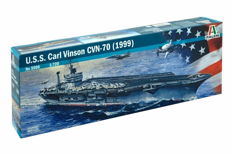 USS Carl Vinson CVN-70 (1999р). 1/720 ITALERI 5506 від компанії Хоббінет - збірні моделі - фото 1