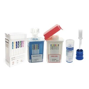 Multi-line drugs test, oral fluid (OPI, BAR, AMP, MET, BZO, BUP) MD-S46-1