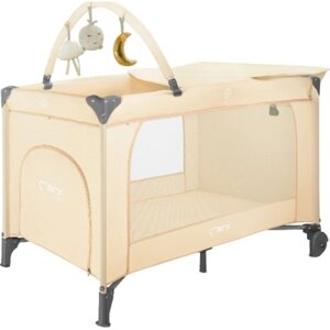 Дитячий манеж momi belove PLUS бежевий (LOZE00026)