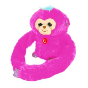 Інтерактивна іграшка Bambi Мавпа Рожева (MP 2304 pink)