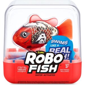 Інтерактивна іграшка Pets & Robo Alive S3 - Роборибка (червона) (7191-1)