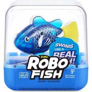 Інтерактивна іграшка Pets & Robo Alive S3 - Роборибка (синя) (7191-4)