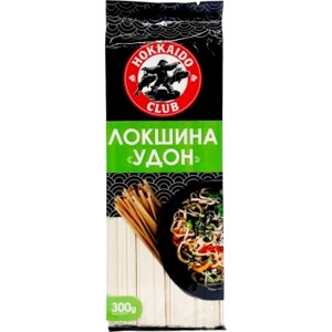 Макарони Hokkaido Club Локшина Удон 300 г (4820172440987)