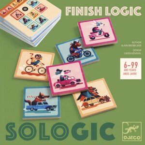 Настільна гра Djeco Логічний фініш (Finish Logic) (DJ08540)