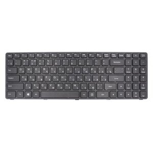 Клавіатура ноутбука PowerPlant Lenovo IdeaPad 100-15IBD чорний, чорний фрейм (KB310623)
