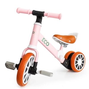 Біговел Ecotoys Велосипед 2 в 1 Energy pink (LC-V1307 PINK)