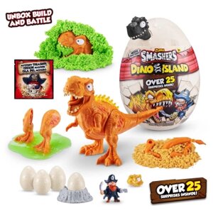 Ігровий набір Smashers Dino Island з аксесуарами-A (Смешерс Діно Айленд) (7487A)