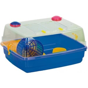 Клітка для гризунів Fop JUNIOR DELUXE укомплектована 42х34х22 см синя (8018084040036)