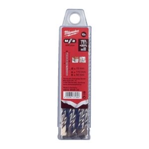 Набір бурів KNIPEX SDS-PLUS M2 12,0х260мм по бетону, 10шт (4932399344)