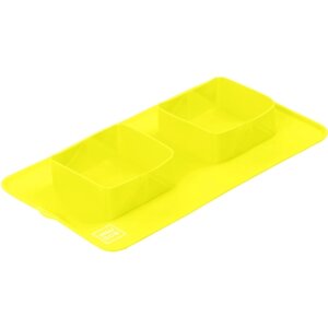 Посуд для собак WAUDOG Silicone Миска складана 385х230х50 мм жовта (50808)