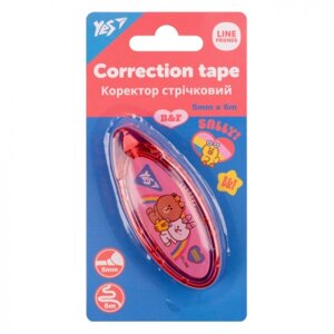 Коректор Yes стрічковий Line friends 5мм х 6м (340108)