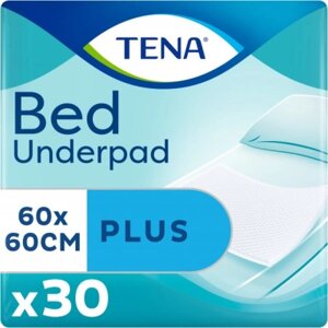 Пелюшки для малюків Tena Bed Plus 60x60 см 30 шт (7322540800746)
