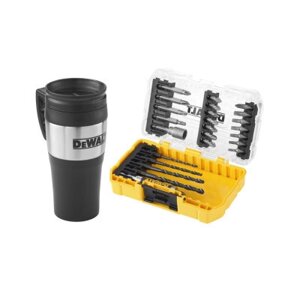 Набір свердл і біт DeWALT Phillips, Pozidriv, Torx, Pz3, L = 25, 50 мм, 25 шт, ToughCase, термокухоль (DT70707)