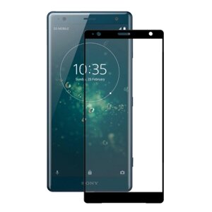 Оригінал! Скло захисне PowerPlant Full screen Sony Xperia XZ2, Black (GL605453) - Вища Якість!