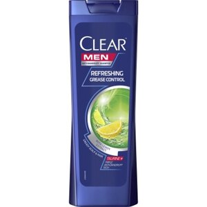 Шампунь Clear Men Refreshing Grease Control Проти лупи для чоловіків Контроль жирності шкіри голови 360 мл