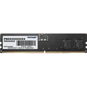 Модуль памяті для компютера DDR5 8GB 4800 MHz Signature Patriot (PSD58G480041)
