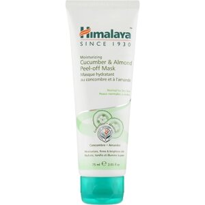 Маска для обличчя Himalaya Herbals Мигдаль і Огірок, що відлущує 75 мл (6291107220192)