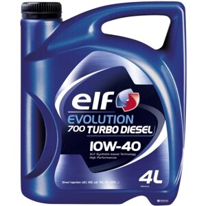 Моторна олива ELF EVOL. 700 Turbo Diesel 10w40 4л