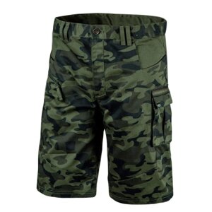 Шорти робочі Neo Tools CAMO, розмір XL (54), 255 г/м2, еластичний пояс, камуфляжні. (81-271-XL)