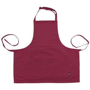 Фартух для творчості Rosa дорослий, 76*70см, бордо, грета (4823098542124)