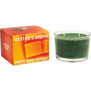 Ароматична свічка Sisters Aroma Sparkling Mango 150 г (4820227785421)