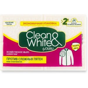 Мило для прання Duru CleanWhite Господарське для видалення плям 120 г (8690506521905)