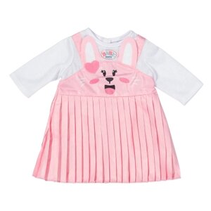 Аксесуар до ляльки Zapf Одяг для ляльки Baby Born - Сукня з зайкою (832868)