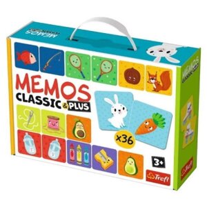 Настільна гра Trefl Мемо Класичні. Логіка (Memos Classicplus Logika) (02272)