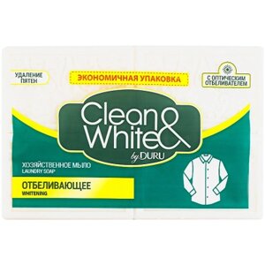 Мило для прання Duru CleanWhite Господарське Відбілююче 4 x 100 г (8690506521929)