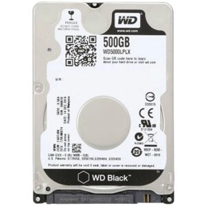 Жорсткий диск для ноутбука 2.5 500GB WD (WD5000LPLX)