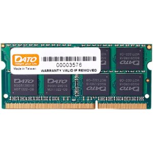 Модуль памяті для ноутбука SoDIMM DDR3 4GB 1600 MHz Dato (DT4G3DSDLD16)