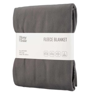 Плед Ardesto Flannel 100% поліестер, сірий 160х200 см (ART0709PB)