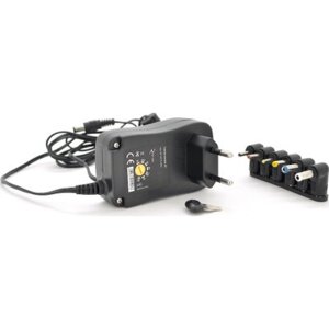 Блок живлення мережевий Voltronic 18W Universal, Output 3V-12V, 2.35*0.75/ 3.0*1.1/3.5*1.35/4.0*1.7 /5.5*2.1/5.5*2.5