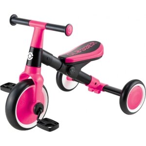 Дитячий велосипед Globber Learning Trike 2 в 1, фуксія (735-110)
