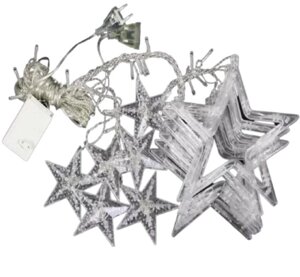 Гірлянда-штора STAR CURTAIN MULTI 7753 Зірки, багатобарвна