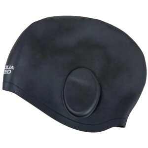 Шапка для плавання Aqua Speed Ear Cap Volume 60475 284-07 чорний Уні OSFM (5905718604753)