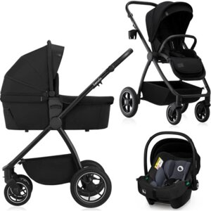 Коляска Lionelo 3 в 1 MERIL 3IN1 BLACK ONYX (LO-MERIL 3IN1 BLACK ONYX)