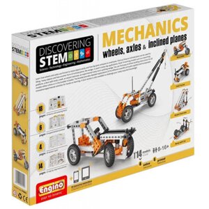 Конструктор Engino Stem Механіка Колеса, осі та похилі площини (STEM02)