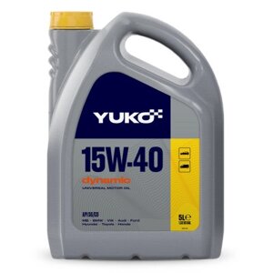 Моторна олива Yuko DYNAMIC 15W-40 5л (4823110401576)