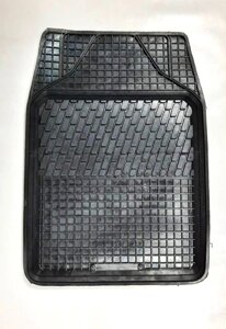 Коврики салону гумові 24528 COBRA BK 2 шт. чорні