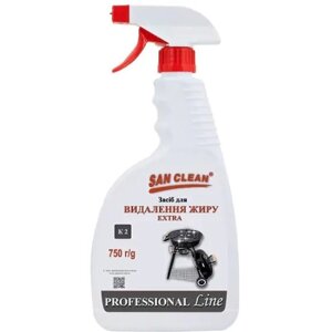 Спрей для чищення кухні San Clean Prof Line Extra для видалення жиру 750 г (4820003544617)