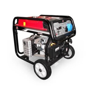 Генератор Vulkan SC6000E-II 1ф 5,0kW, ел. старт, бак-25л, колеса (SC6000E-II)