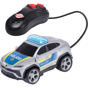 Машина Dickie Toys Поліцейська машина Ламборгіні Урус на дистанційному управлінні зі світловим ефектом 13 см (3712023)