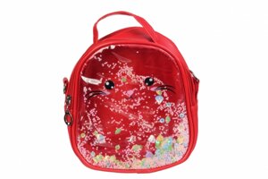 Дитячий рюкзак Котик (Червоний)