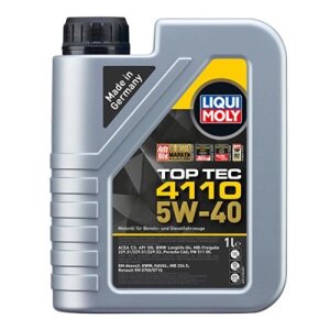 Моторна олива Liqui Moly Top Tec 4110 SAE 5W-40 1л. (21478)